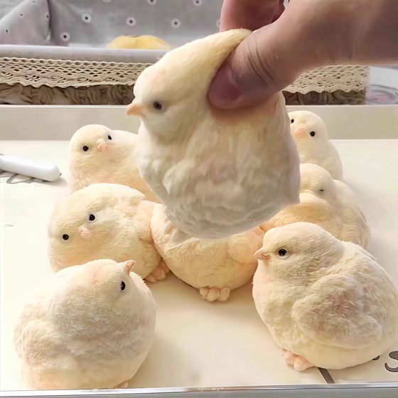 Meat Dundu Simulation Plush Chicken Pinch Le Cream Mud Slime Handy Super Soft Food-grade Adult Decompression Artifact
