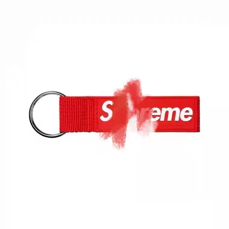Supreme 20FW Webbing Keychain 钥匙扣钥匙链挂饰潮牌挂件logo-Taobao