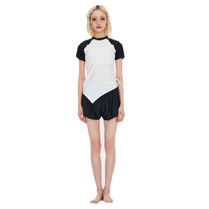 
Women's swimsuit 2025 new style split skirt conservative belly-covering slimming small breasts gathered high-end hot spring swimsuit women