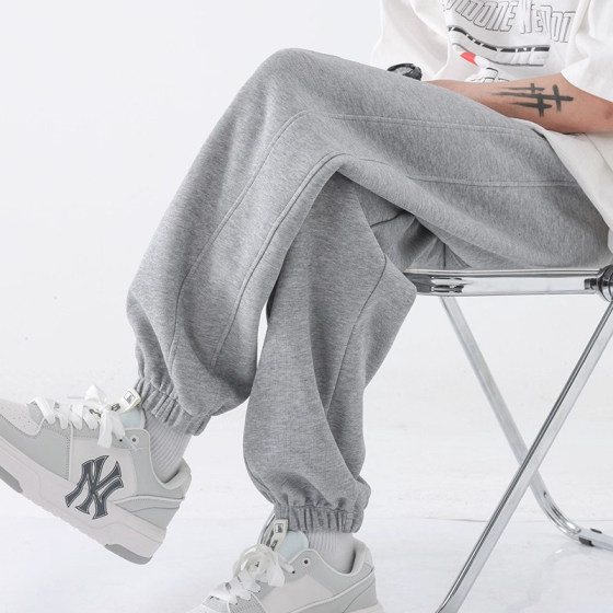 
Pants men's spring and autumn 2026 new loose sports pants boys gray casual pants men's summer leggings sweatpants