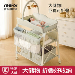 Diaper Changing Table, Baby Care Table, Baby Diaper Changing Table, Newborn Care Table, Multifunctional, Portable, Foldable and Mobile