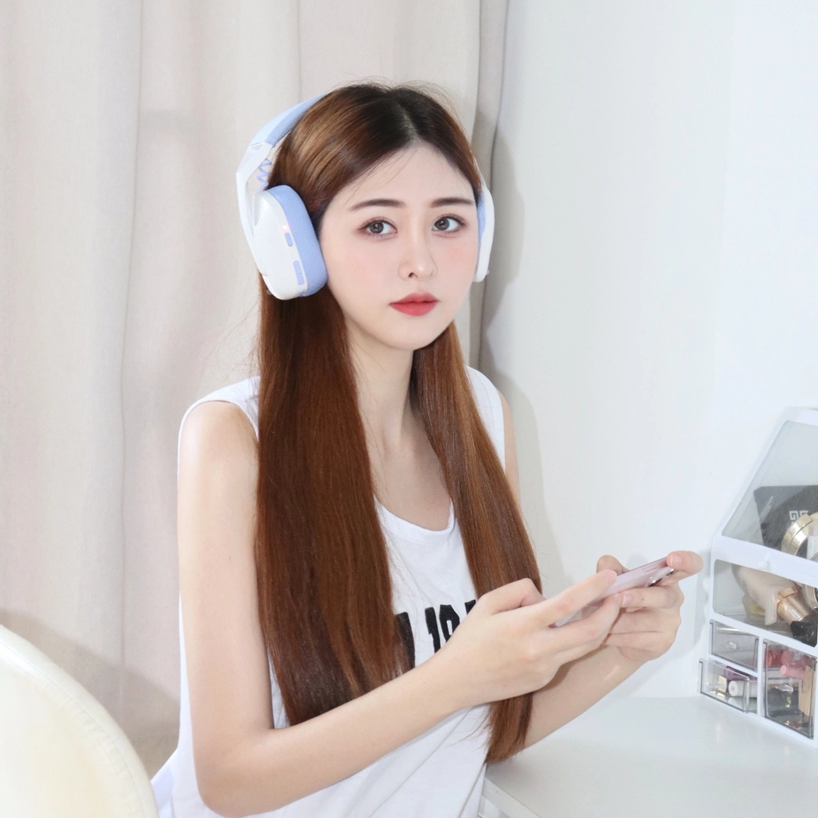 罗技g435无线蓝牙电竞游戏耳机