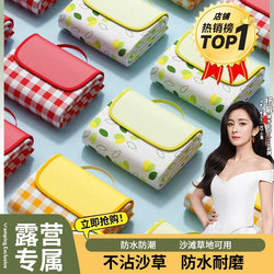 Outdoor Moisture-Proof Mat, Thickened Picnic Mat, Camping Outdoor Waterproof Lawn Tent Portable Mat, Outdoor Beach Canvas