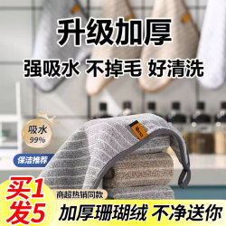 Kitchen Special Rags, Household Non-Stick Oil-Absorbent Towels, Lint-Free Tablecloths, Household Supplies, Cleaning Dishcloths