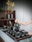 Cối Xay Đá Tự Động Trà Bộ Cho Nhà Tiếp Khách 2024 Mới Kung Fu Ấm Trà Lười Làm Trà Hiện Vật Gốm Sứ trà bộ ấm trà giá rẻ bộ ấm chén gốm tử sa Ấm trà - Bộ ấm trà