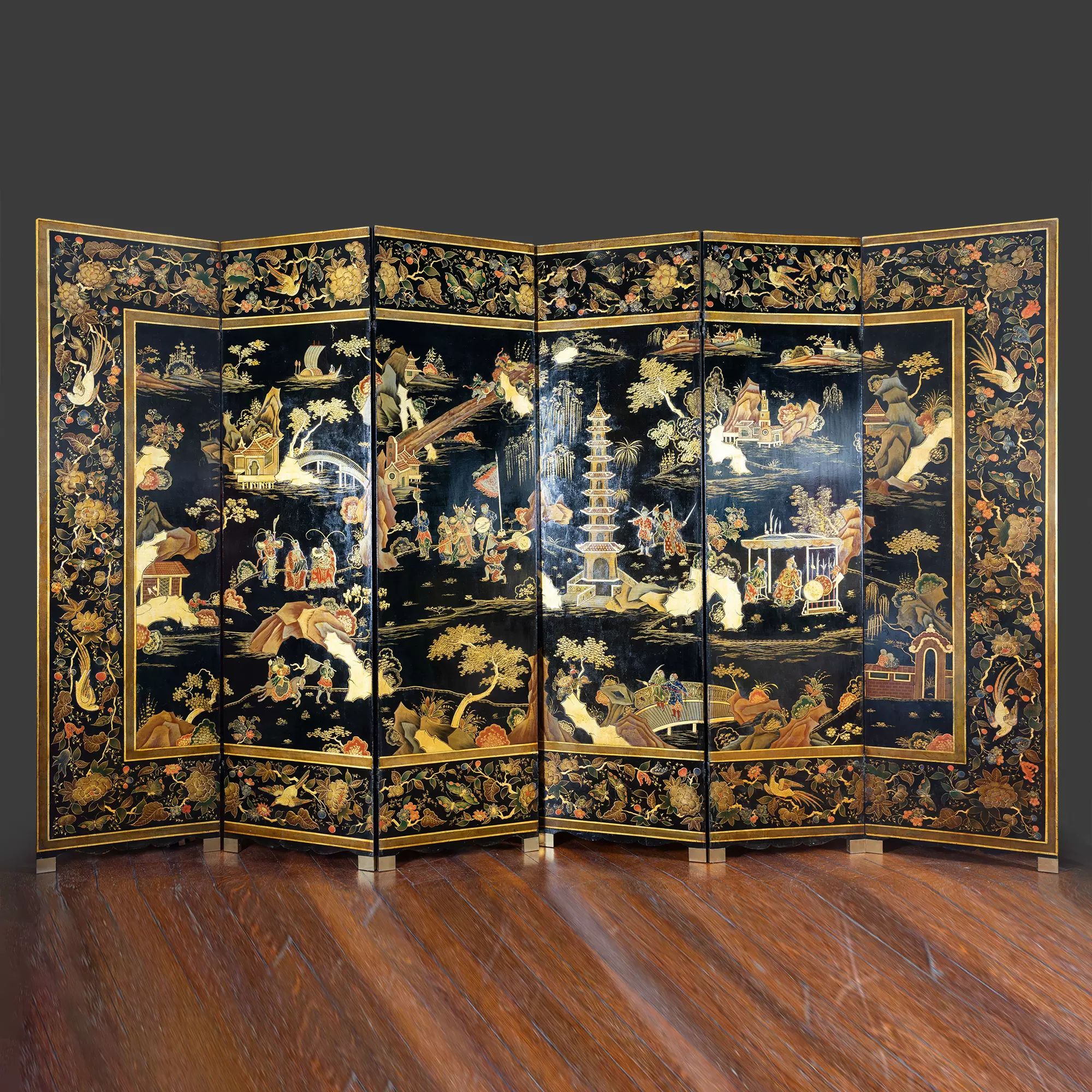 染付大缽。昭和時代。戰前。山水文。美品。舊家藏出。古美術。骨董品。 染付大缽。昭和時代。戰前。山水文。美品。舊家藏出。