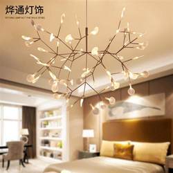 Manufacturer branch lamps simple creative hotel villa restaurant clothing living room firefly chandeliers customization