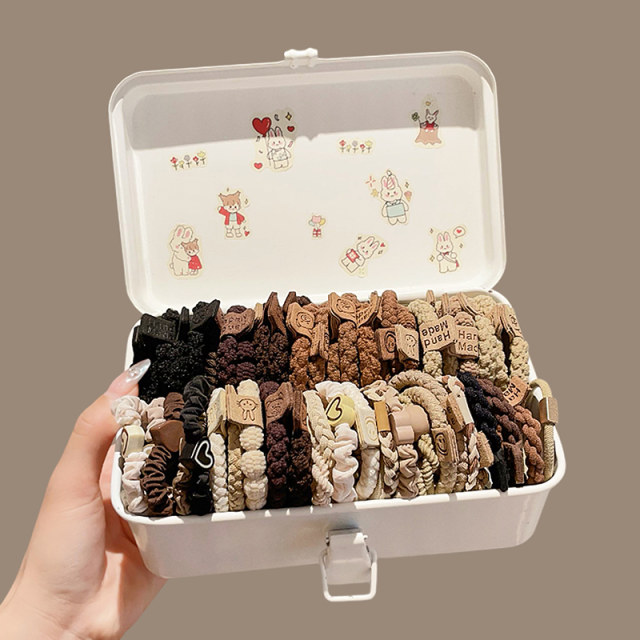 Korean hairband headband female internet celebrity 2025 new bun scalp band tie ponytail high elastic durable rubber band