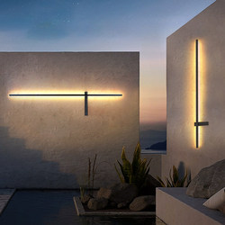 Outdoor Waterproof Garden Light, Solar Wall Light, Foyer Entrance Light, Villa Clubhouse Door Wall Light, Exterior Wall Decorative Light