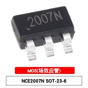 Ban Đầu SMD MOSFET NCE2007N SOT-23-6 Dual Kênh N 20V/6.5A Ống Hiệu Ứng Trường