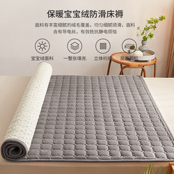 Roland Home Textiles Flannel Mattress Soft Cushion Mattress Pad Autumn and Winter Warm Single and Double Milk Velvet Dormitory Non-Slip Mat
