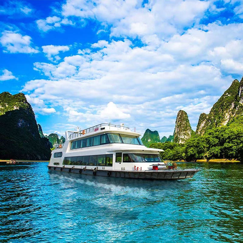 广西桂林5天4晚旅游阳朔跟团游漓江游船相公山遇龙河竹筏5日游