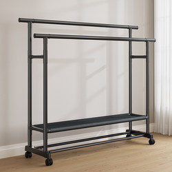 Floor-Standing Clothes Drying Rack for Home Use, Foldable and Simple, Suitable for Bedroom, Dormitory, or Balcony, Movable Clothes Drying Stand