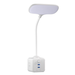 Socket table lamp for learning, special children's eye protection lamp, multi-functional home living room wall lamp, no wiring, bedroom bedside lamp, college dormitory creative night light, baby feeding small table lamp remote control