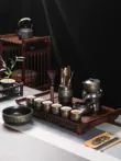 Bộ trà lười uống tại nhà, ấm trà chống bỏng, tách trà Kung Fu bằng gốm, hiện vật pha trà bán tự động mài đá bộ tách trà cao cấp Trà sứ