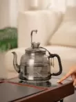 Bếp điện gốm sứ pha trà thủy tinh Bộ trà hoàn toàn tự động bàn trà ấm đun nước tích hợp hộ gia đình 3 trong 1 khử trùng trà bếp bàn pha trà điện Bàn trà điện