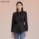 Somsom/Soma Black Shirt Women's Long Sleeve Senior Design A sense
