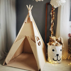 Little tree bud pure cotton children's tent for boys and girls