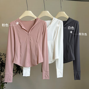 
2026 New Anti-UV Waist Sun Protection Clothing UPF50+ Summer Ice Silk Breathable Jacket Pure Desire Slim Top