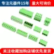 KF2EDG 3.81mm plug-in pcb terminal block pin thẳng ổ cắm pin cong 2P3P4P5P6P7P10P12P cút nối điện nhanh bán cút nối dây điện Cút nối dây điện