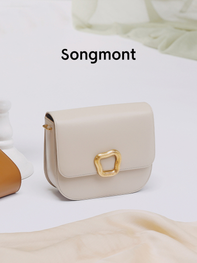 Songmont Large Reset Tofu Bag - Top Layer Cowhide Crossbody Bag Songmont Large Reset Tofu Bag - Top Layer Cowhide Crossbody Bag