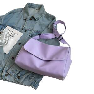 
Shoulder bag for women Japanese style in style lightweight casual sports messenger bag large diagonal capacity versatile casual shoulder crossbody bag