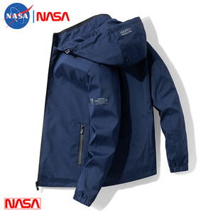 
Outlets NASA official joint autumn and winter men's windproof waterproof jacket Korean style casual jacket jacket