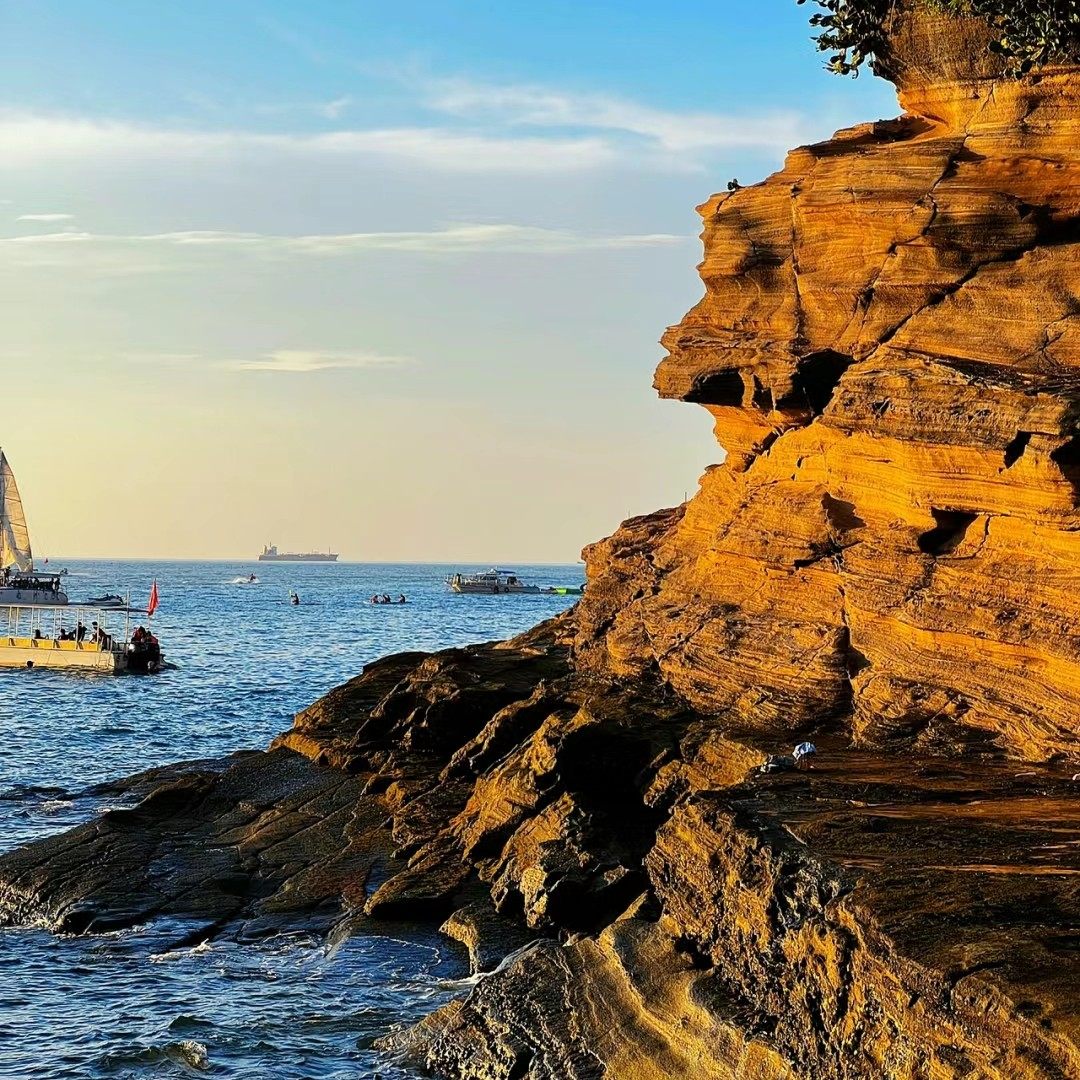 高铁往返【涠洲岛3天】北海-鳄鱼山+天主教堂+海边-小电驴环岛游