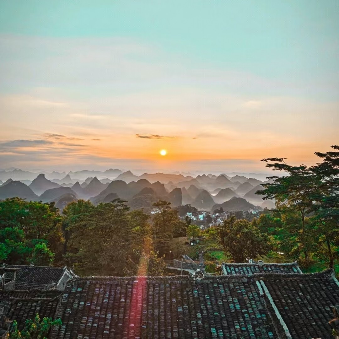 深圳出发【清远纯玩2天游】英西峰林+千年瑶寨+篝火晚会+长桌宴