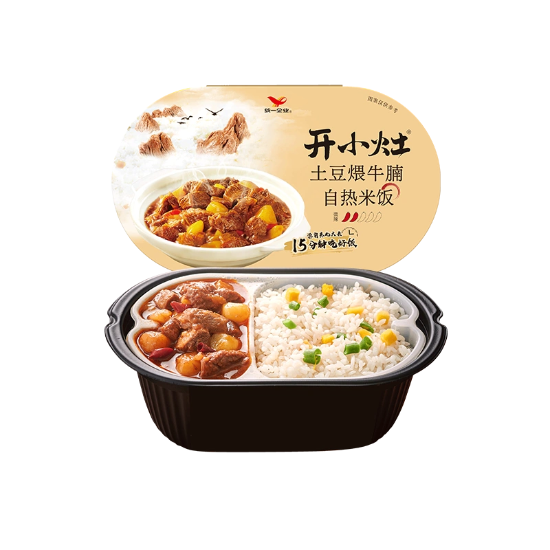 开小灶自热米饭土豆煨牛腩4盒装方便速食宿舍免煮自热-Taobao Malaysia