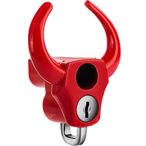 Electric motorcycle special aluminum alloy helmet lock anti -theft fixed anti -theft helmet helmet linked bicycle lock
