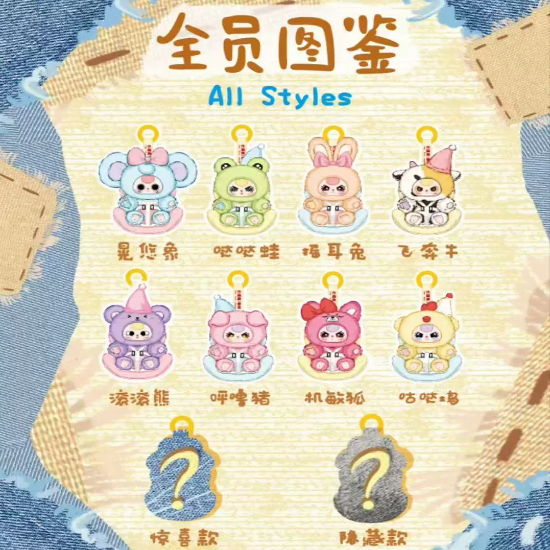 盲盒 春の鴨の外出シリーズ 樹脂製 ホームデコレーション置物 雑貨