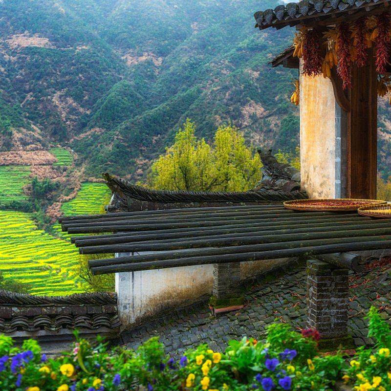 江西旅游婺源篁岭+望仙谷+三清山3天2晚纯玩跟团游高铁票