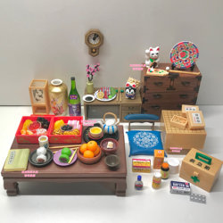 In-Stock Rement Food Toy Japanese Harmonious Life Traditional Japanese Scene Miniature Food Toy Sold Separately as Decoration