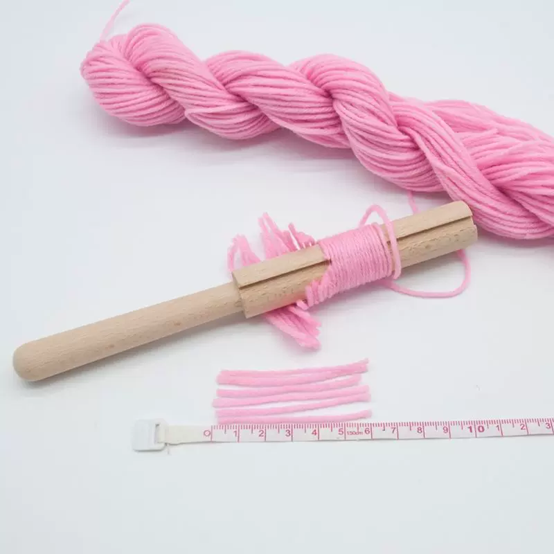 Wooden Latch Hook Crochet Yarn Cutter Tool for Tapestry Carp-Taobao