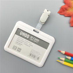 Youhe 6633 Id Card Holder Work Badge Clip Student Id Card Workshop Doctor Badge Work Badge Bus Card Meal Card Access Card Kindergarten Pick-Up Card Clip Buckle Easy-Pull Strap Lanyard