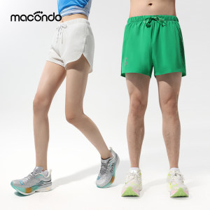 
[Same style for athletes] Macondo 3-inch running shorts 7th generation, lined with quick-drying and cool feeling, sun protection and sweat-proof back pocket