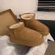 Sponge cake thick-soled snow boots for women 2025 winter new waterproof short-tube Khmer shoes warm and suede shoes