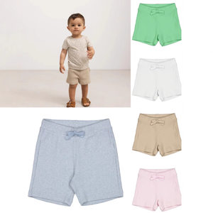 
2025 spring and summer new mar modal cotton super comfortable thread high-end Morandi children's pocket shorts