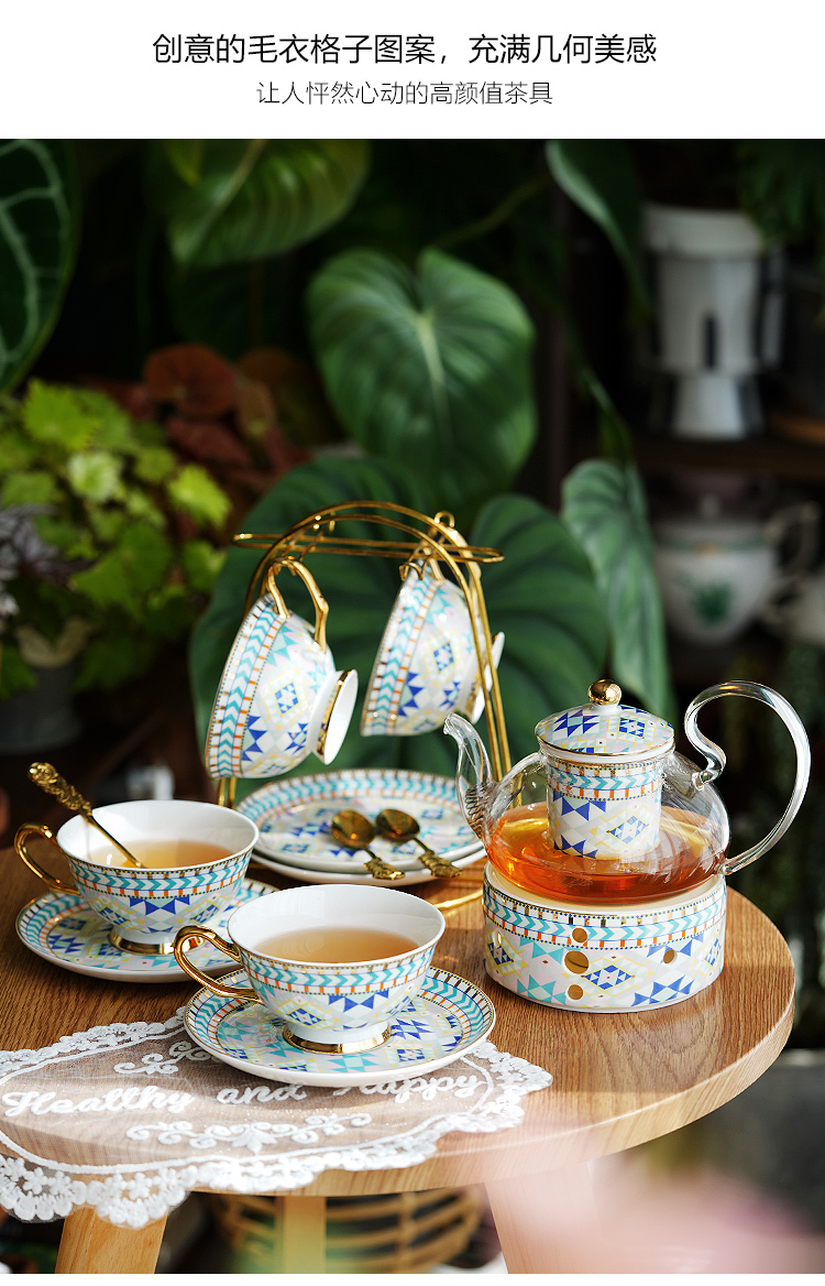 Those Times 6人用ハーブティーセット - イギリスのアフタヌーン