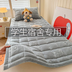 Thickened Warm Milk Velvet Carved Mattress for Student Dormitory Single Bed 90X190 Nap Mat Tatami Bed Mattress Quilt
