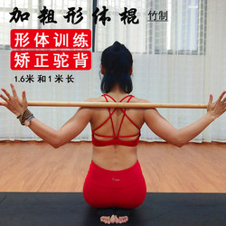 Yoga Posture Stick, Body Shaping Stick, Back and Shoulder Opening Stick, Hunchback Correction Stick, Posture Stick, Back Beautifying Stick, Pilates Stick