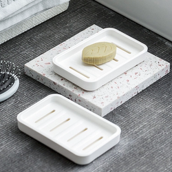 Countertop household drainable creative large double-layer soap box laundry soap Nordic soap box bathroom soap rack
