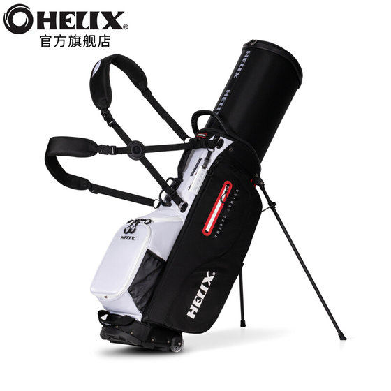 
HELIX golf bag [lightweight and wear-resistant] travel dual-purpose wheeled stand bag