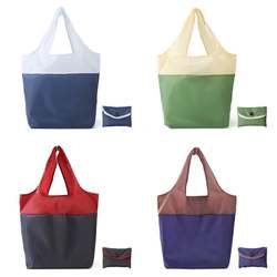 Renewable Polyester Foldable Eco-Friendly Shopping Bag Portable Large Capacity Supermarket Tote Bag Promotional Gift