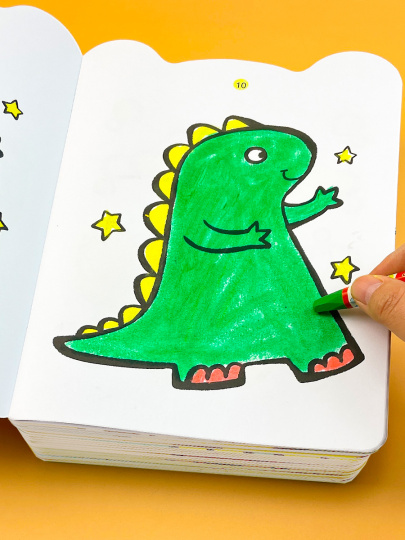 バイウェンシュアン 幼児向け塗り絵 (0-3歳)