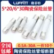 5*20MM gốm ống cầu chì 6X30 1/2/3/4/5/6/8/10/15/20/30A 250V cầu chì cầu chì ống 35kv Cầu chì