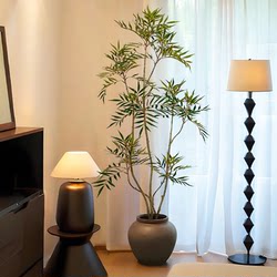 Top Ten Benefits of Simulated Green Plants: Indoor Living Room Tv Cabinet, Antique Style Large Floor-Standing Artificial Plant Potted Tree