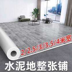Pvc Floor Covering Directly Laid on Cement Floor, Full Sheet Plastic Renovation Floor, Self-Adhesive 4/2.5/3.5/ 3m Width
