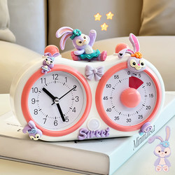 Timer for Elementary School Students, Time Management, Children's Self-Discipline Tool, Study-Specific Alarm Clock, Clock Three-In-One